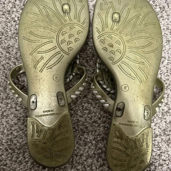 Jack Rogers Georgica Jelly Flip Flop Size 8 - Picture 3 of 4